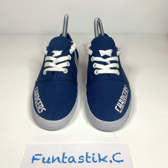 Chargers The Bradford Exchange NFL Womens Sz 6.5 & Mini Collectible shoes BUNDLE - Picture 3 of 16